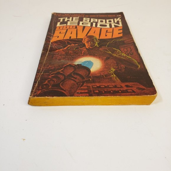 Vintage Sci Fi The Spook Legion Doc Savage#16 1967 1st Bantam Printing K Robeson - Picture 3 of 9